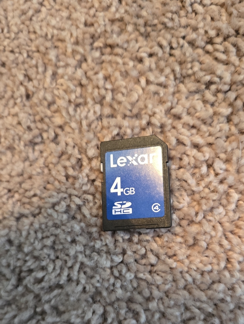 Lexar 4GB SDHC Memory Card - Blue Label